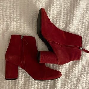 Suede Booties